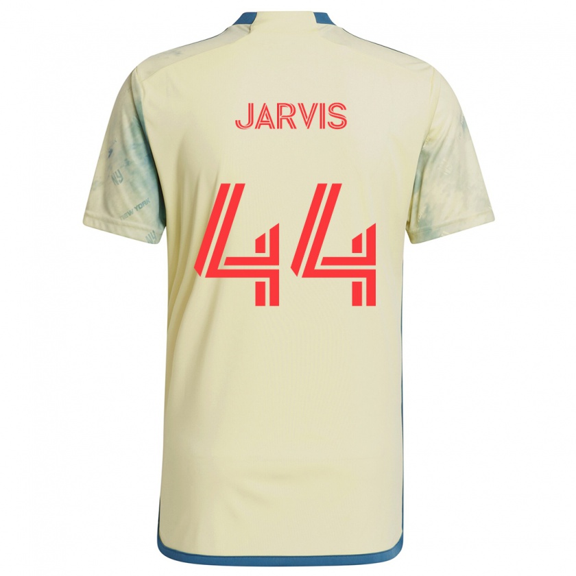 Kandiny Herren Aiden Jarvis #44 Gelb Rot Blau Heimtrikot Trikot 2024/25 T-Shirt