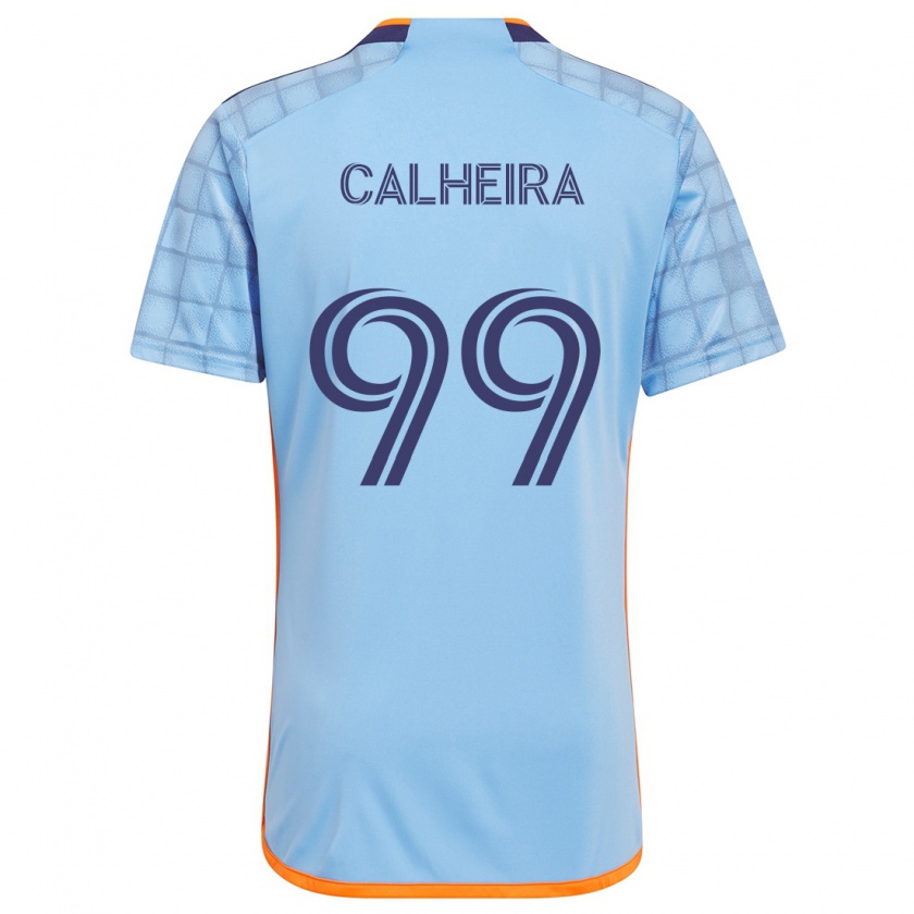 Kandiny Herren Taylor Calheira #99 Blau Orange Heimtrikot Trikot 2024/25 T-Shirt