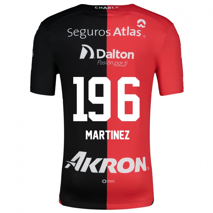 Kandiny Herren Rafael Martínez #196 Rot Schwarz Heimtrikot Trikot 2024/25 T-Shirt