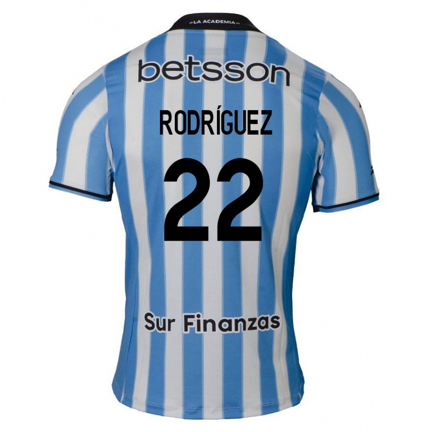 Kandiny Herren Baltasar Rodríguez #22 Blau Weiß Schwarz Heimtrikot Trikot 2024/25 T-Shirt