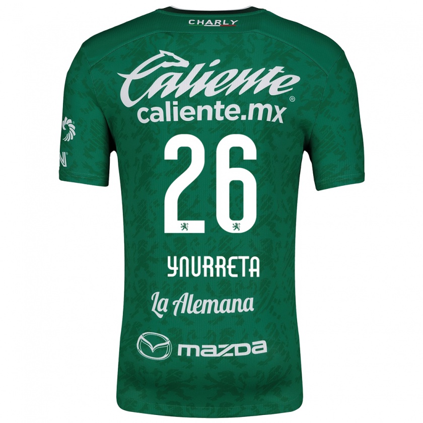 Kandiny Herren Alexandra Hernández Ynurreta #26 Grün Weiß Heimtrikot Trikot 2024/25 T-Shirt