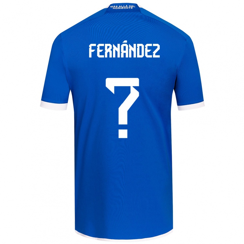 Kandiny Herren Joaquín Fernández #0 Blau Weiss Heimtrikot Trikot 2024/25 T-Shirt