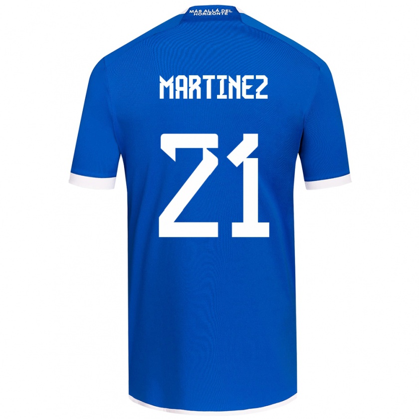 Kandiny Herren Maria Martínez #21 Blau Weiss Heimtrikot Trikot 2024/25 T-Shirt