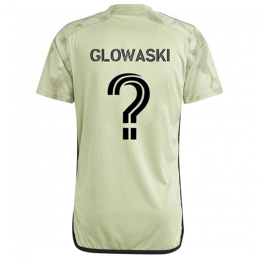 Kandiny Herren Dylan Glowaski #0 Hellgrün Auswärtstrikot Trikot 2024/25 T-Shirt