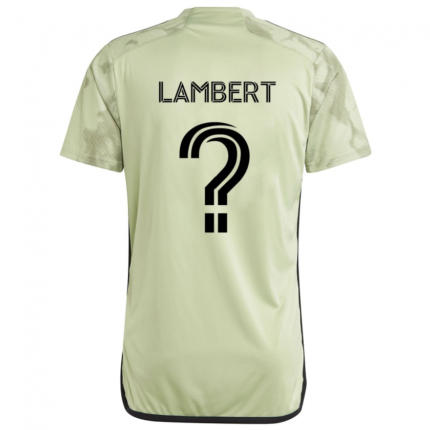 Kandiny Herren Liam Lambert #0 Hellgrün Auswärtstrikot Trikot 2024/25 T-Shirt