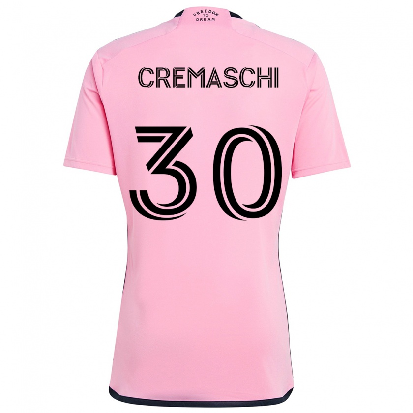 Kandiny Damen Benja Cremaschi #30 Rosa Heimtrikot Trikot 2024/25 T-Shirt