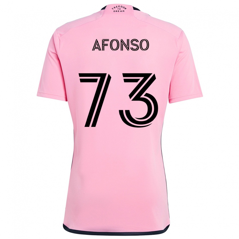 Kandiny Damen Leo Afonso #73 Rosa Heimtrikot Trikot 2024/25 T-Shirt