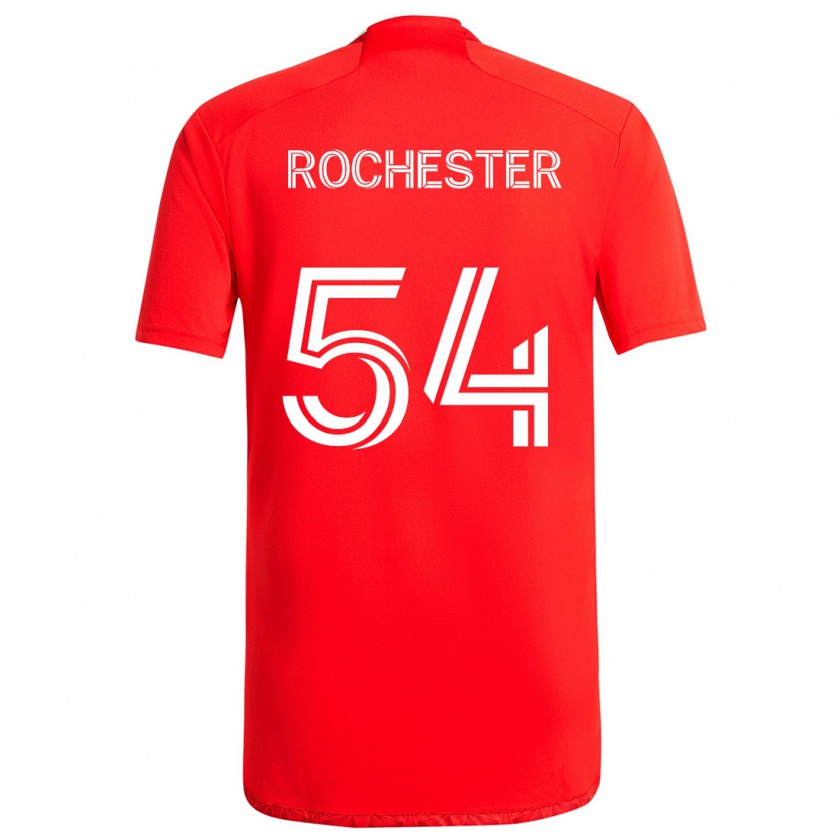 Kandiny Damen Lamonth Rochester #54 Rot-Weiss Heimtrikot Trikot 2024/25 T-Shirt