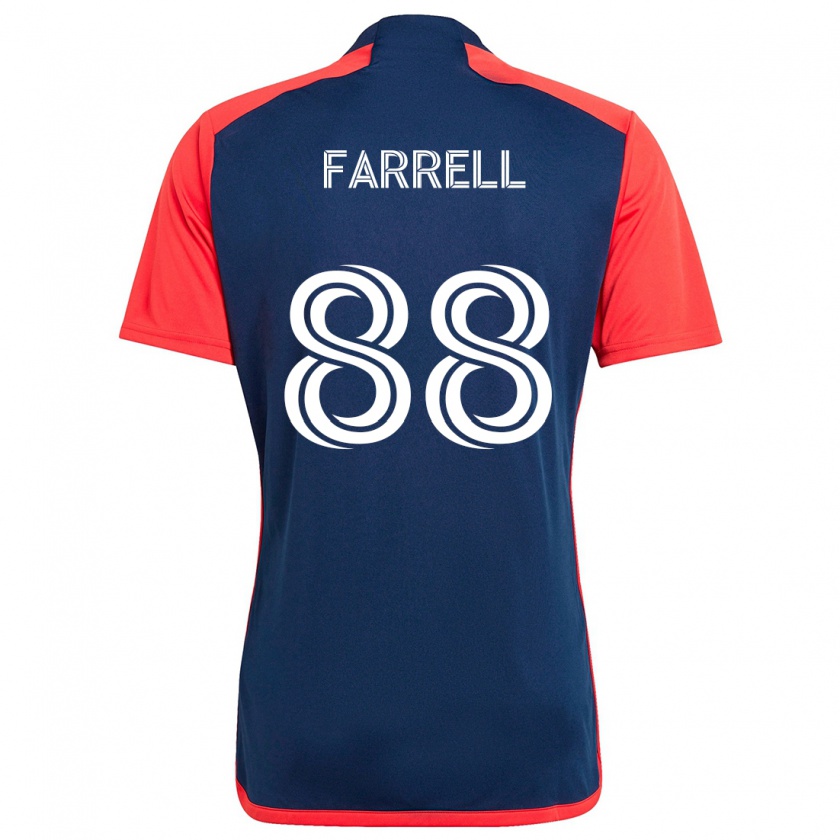 Kandiny Damen Andrew Farrell #88 Blau Rot Heimtrikot Trikot 2024/25 T-Shirt