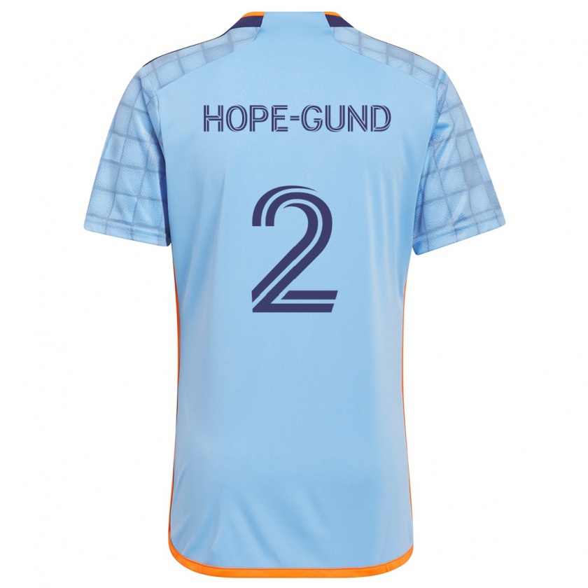 Kandiny Damen Rio Hope-Gund #2 Blau Orange Heimtrikot Trikot 2024/25 T-Shirt