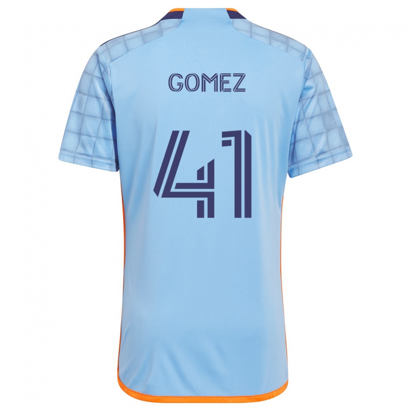 Kandiny Damen Julián Gómez #41 Blau Orange Heimtrikot Trikot 2024/25 T-Shirt