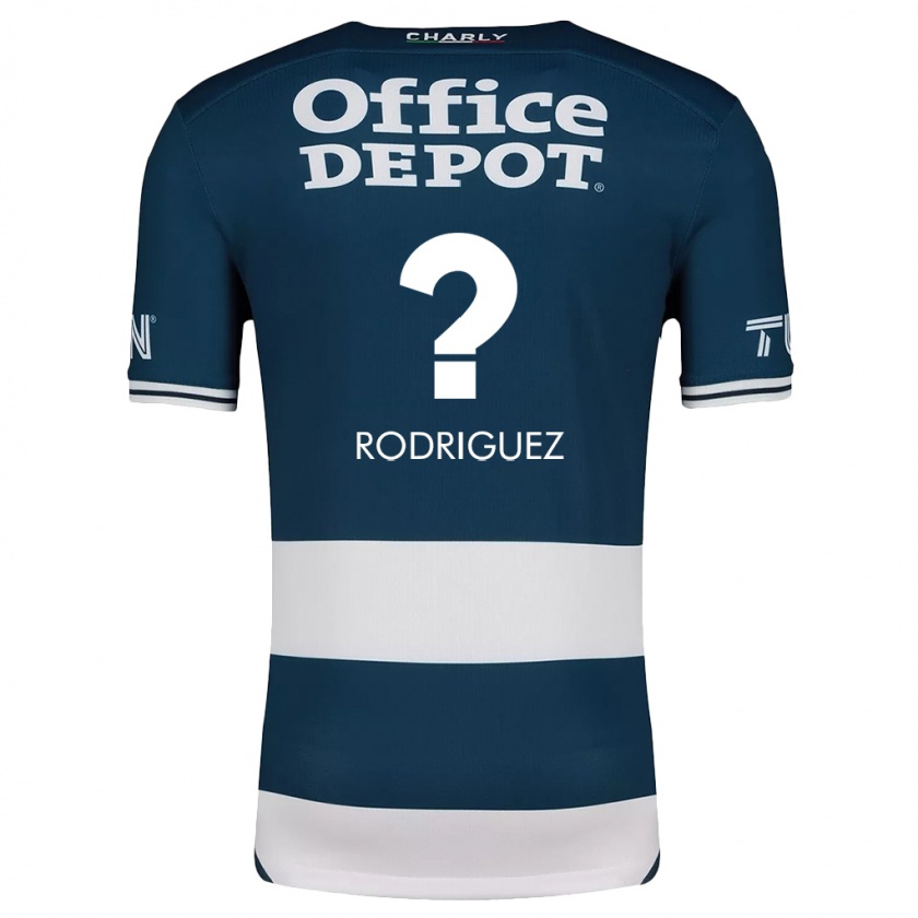 Kandiny Damen Emilio Rodríguez #0 Blau Weiss Heimtrikot Trikot 2024/25 T-Shirt