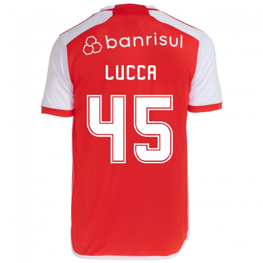 Kandiny Damen Lucca #45 Rot-Weiss Heimtrikot Trikot 2024/25 T-Shirt