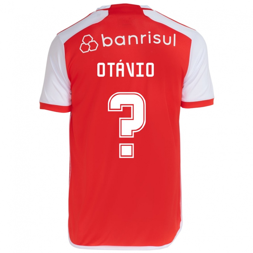 Kandiny Damen Luis Otávio #0 Rot-Weiss Heimtrikot Trikot 2024/25 T-Shirt