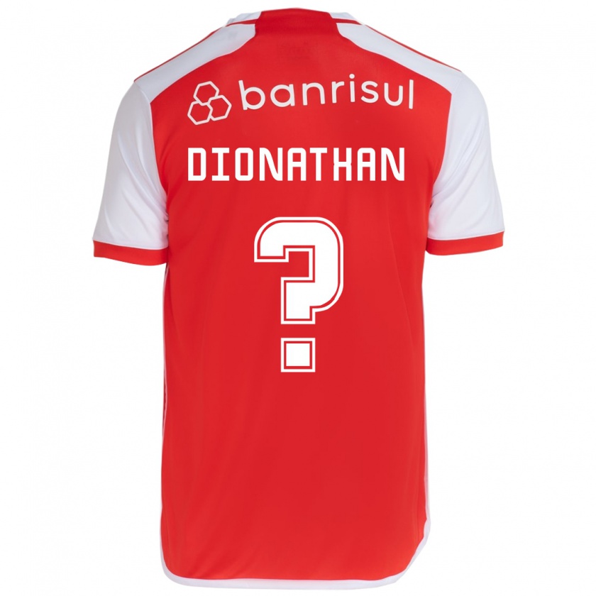 Kandiny Damen Dionathan #0 Rot-Weiss Heimtrikot Trikot 2024/25 T-Shirt