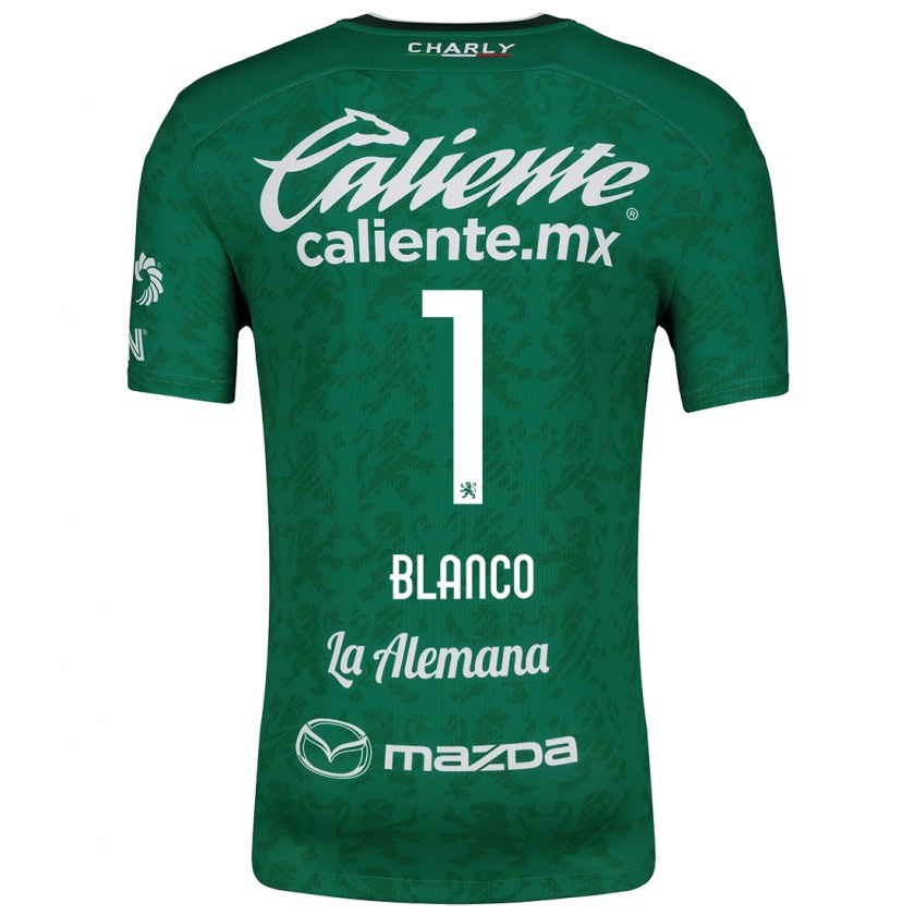 Kandiny Damen Alfonso Blanco #1 Grün Weiß Heimtrikot Trikot 2024/25 T-Shirt