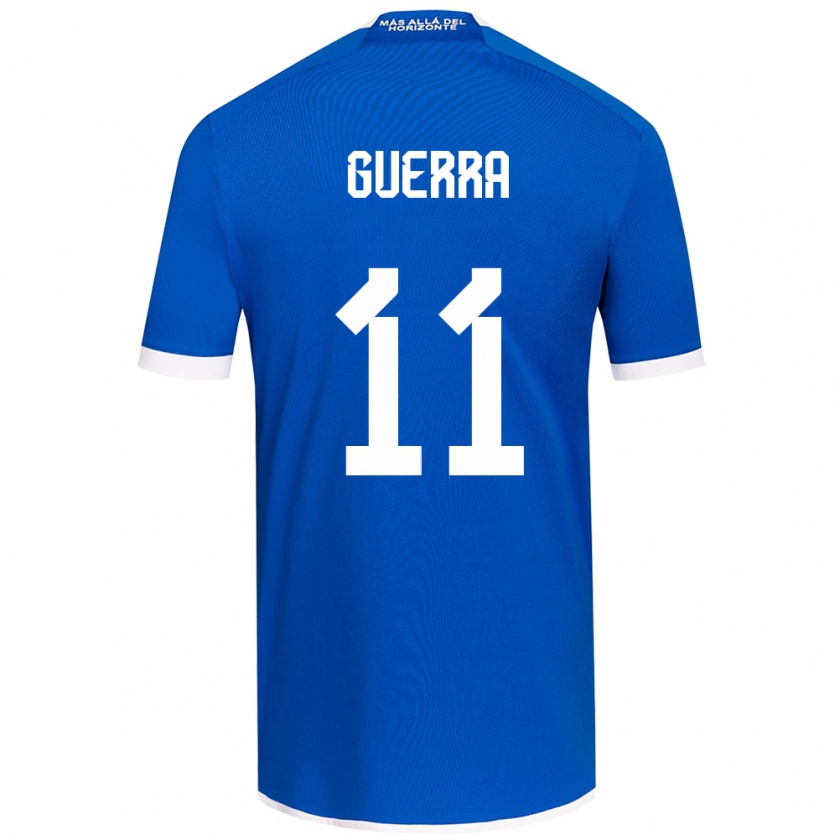 Kandiny Damen Nicolás Guerra #11 Blau Weiss Heimtrikot Trikot 2024/25 T-Shirt