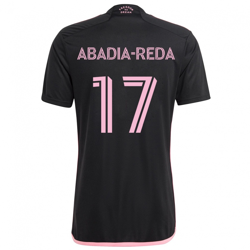 Kandiny Damen Ezequiel Abadia-Reda #17 Schwarz Auswärtstrikot Trikot 2024/25 T-Shirt