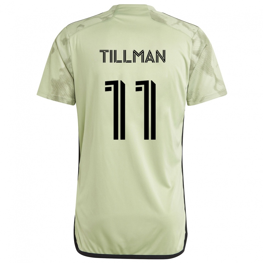 Kandiny Damen Timothy Tillman #11 Hellgrün Auswärtstrikot Trikot 2024/25 T-Shirt