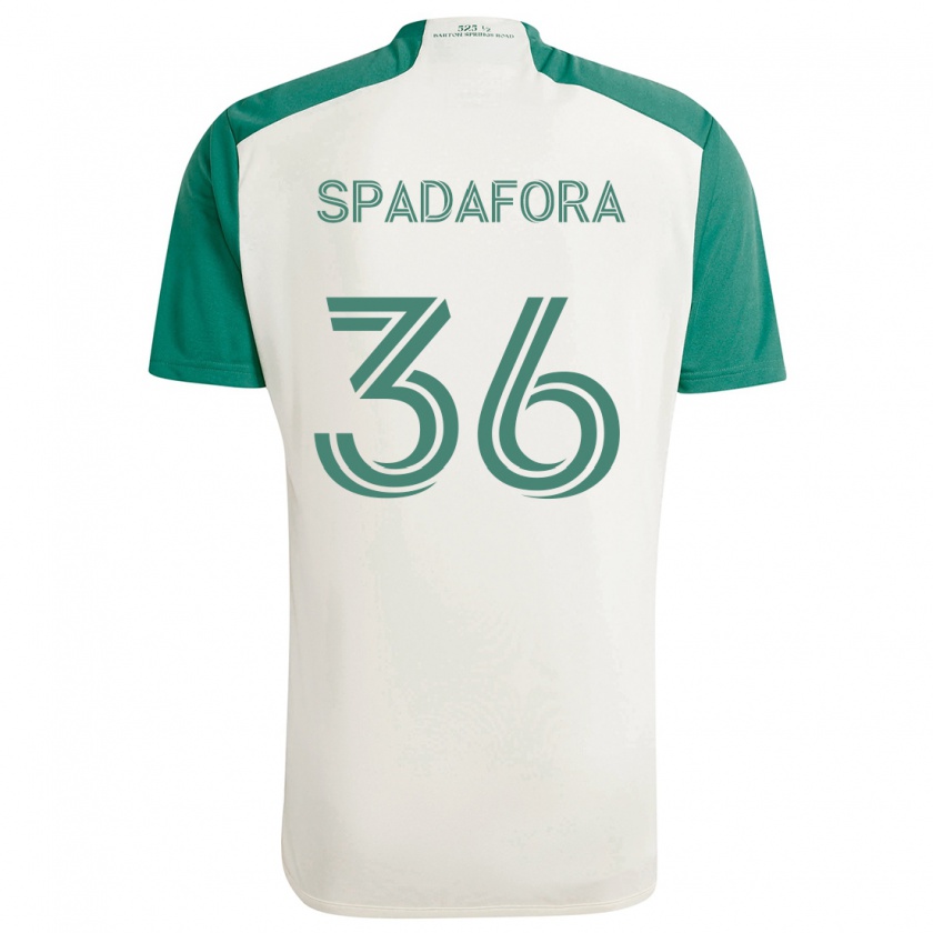 Kandiny Damen Luke Spadafora #36 Braune Farben Grün Auswärtstrikot Trikot 2024/25 T-Shirt