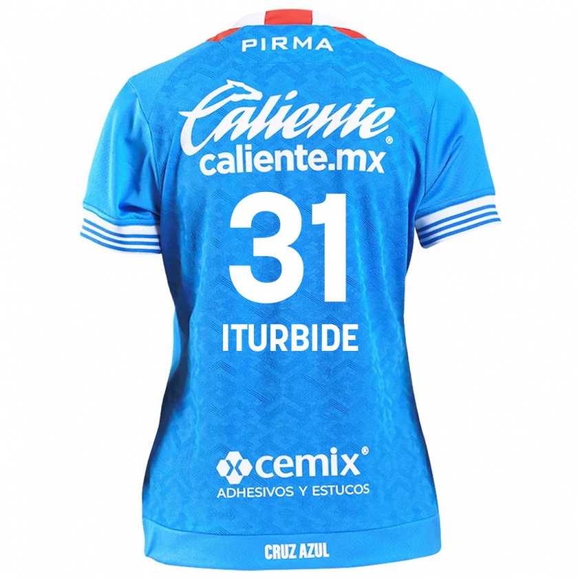 Kandiny Kinder Luis Iturbide #31 Himmelblau Heimtrikot Trikot 2024/25 T-Shirt