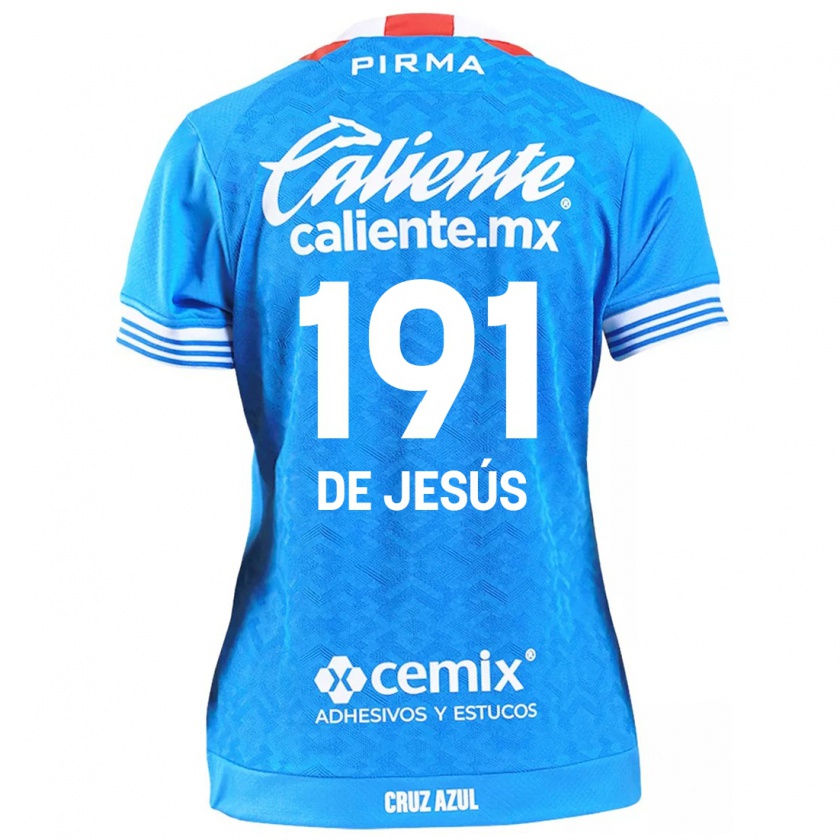 Kandiny Kinder Luis De Jesús #191 Himmelblau Heimtrikot Trikot 2024/25 T-Shirt