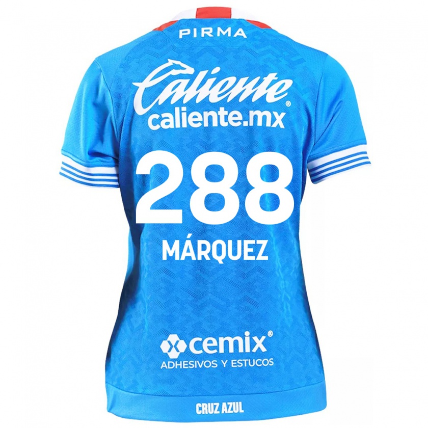 Kandiny Kinder Víctor Márquez #288 Himmelblau Heimtrikot Trikot 2024/25 T-Shirt