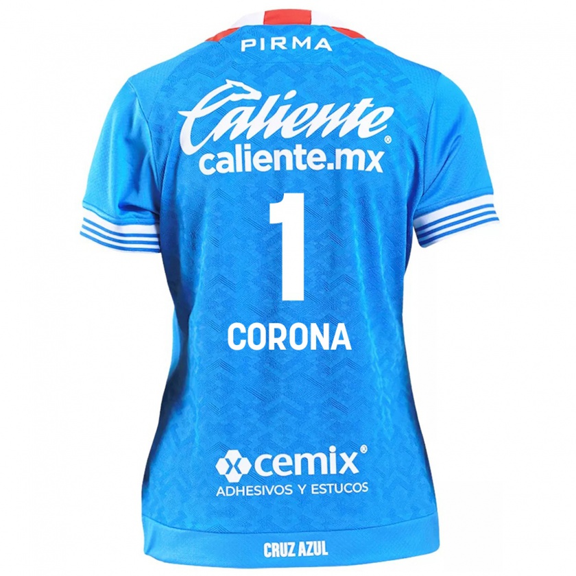 Kandiny Kinder Jose De Jesus Corona #1 Himmelblau Heimtrikot Trikot 2024/25 T-Shirt