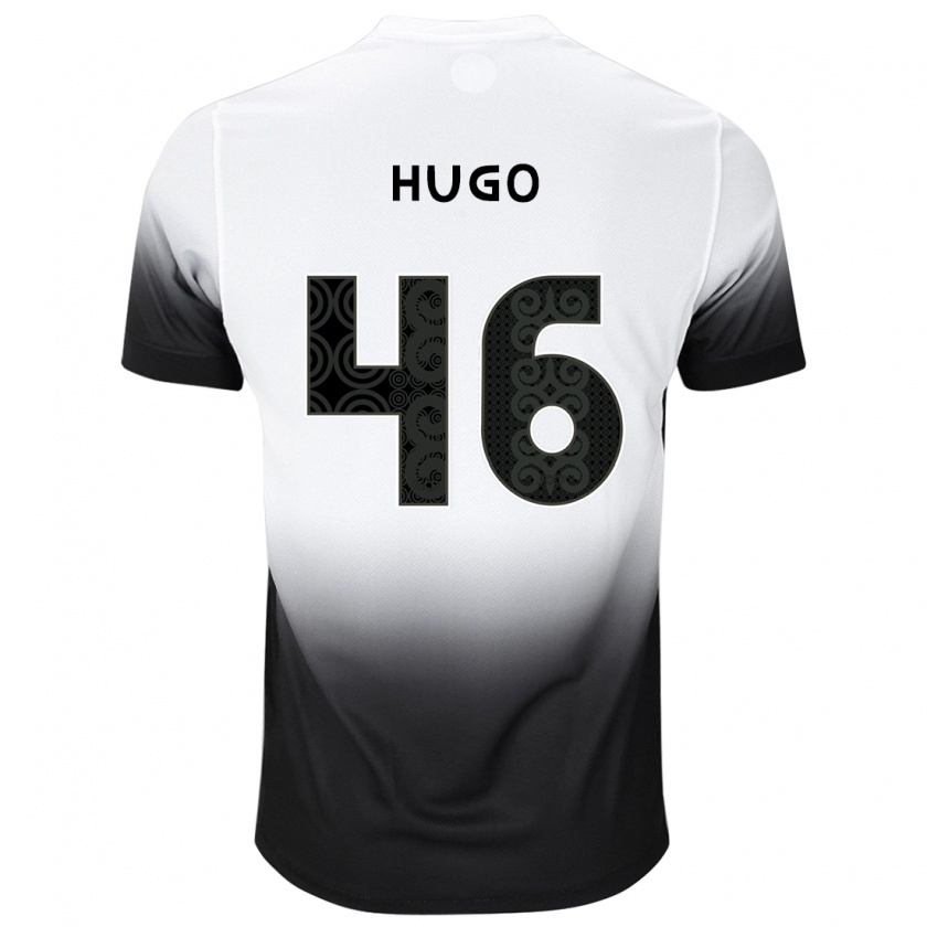 Kandiny Kinder Hugo #46 Weiß Schwarz Heimtrikot Trikot 2024/25 T-Shirt