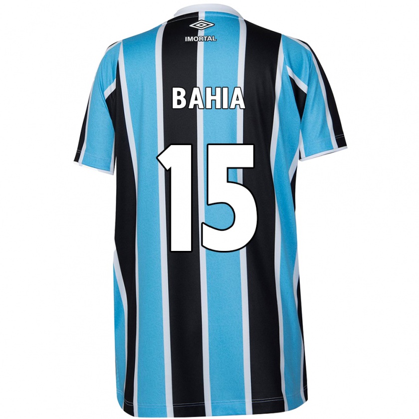 Kandiny Kinder Raíssa Bahia #15 Blau Schwarz Weiß Heimtrikot Trikot 2024/25 T-Shirt