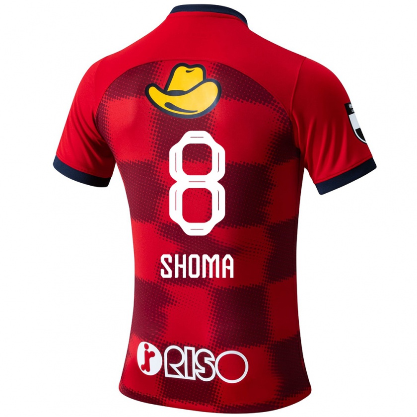 Kandiny Kinder Shoma Doi #8 Rot Blau Weiß Heimtrikot Trikot 2024/25 T-Shirt