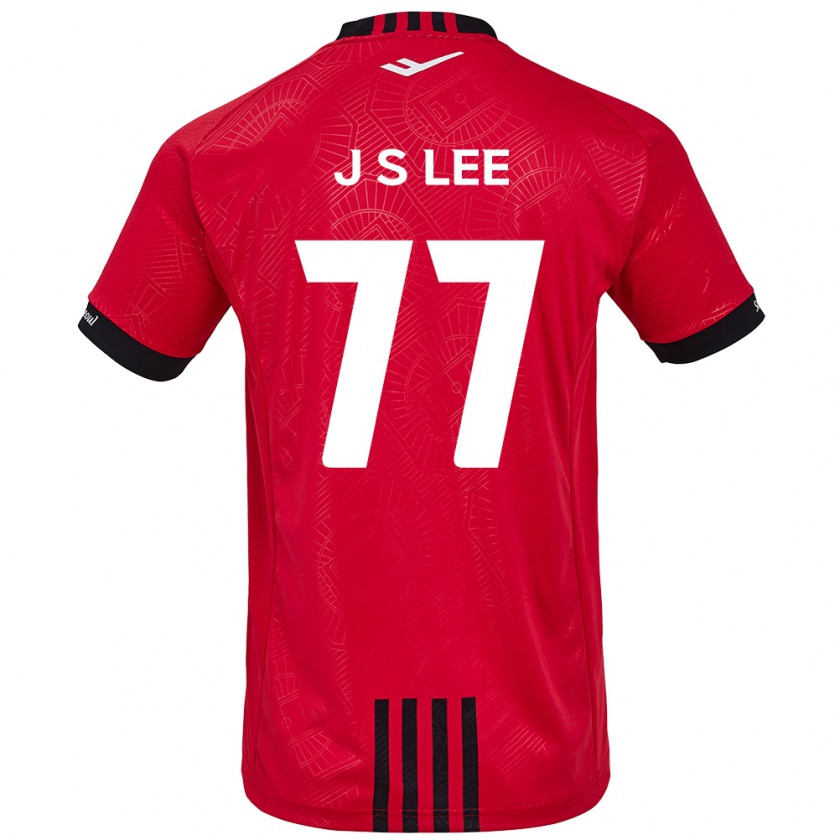 Kandiny Kinder Seung-Joon Lee #77 Rot Schwarz Heimtrikot Trikot 2024/25 T-Shirt