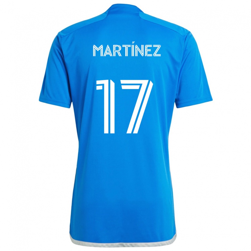 Kandiny Kinder Josef Martínez #17 Blau Weiss Heimtrikot Trikot 2024/25 T-Shirt