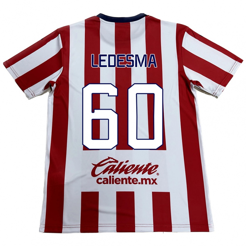 Kandiny Kinder Luis Ledesma #60 Rot-Weiss Heimtrikot Trikot 2024/25 T-Shirt