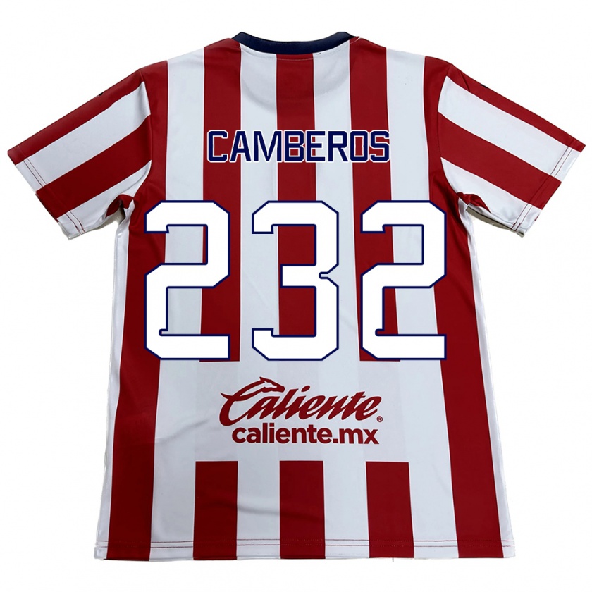 Kandiny Kinder Hugo Camberos #232 Rot-Weiss Heimtrikot Trikot 2024/25 T-Shirt