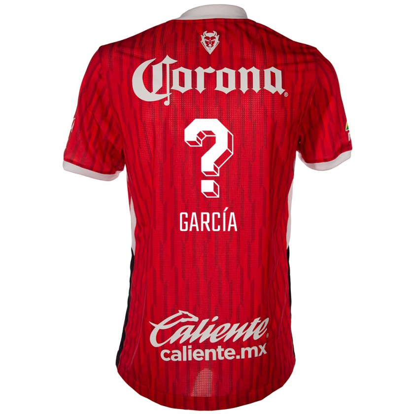 Kandiny Kinder Carlos García #0 Rot-Weiss Heimtrikot Trikot 2024/25 T-Shirt