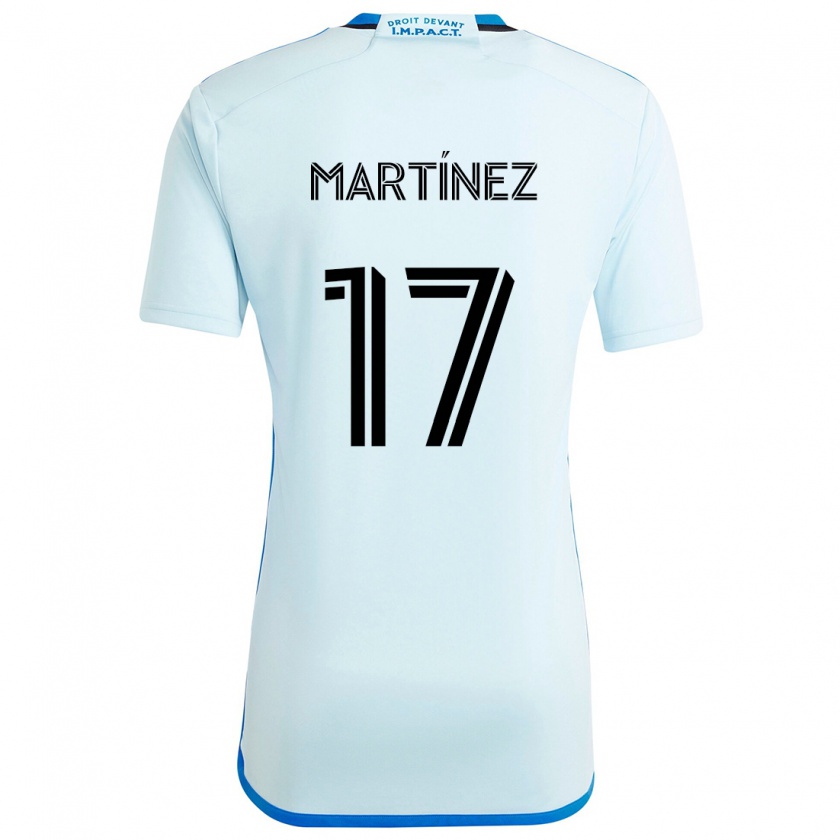 Kandiny Kinder Josef Martínez #17 Eisblau Auswärtstrikot Trikot 2024/25 T-Shirt