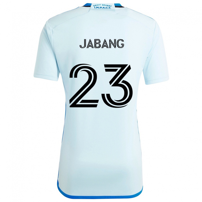 Kandiny Kinder Ousman Jabang #23 Eisblau Auswärtstrikot Trikot 2024/25 T-Shirt