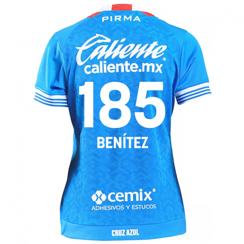 Kandiny Herren Cristopher Benítez #185 Himmelblau Heimtrikot Trikot 2024/25 T-Shirt