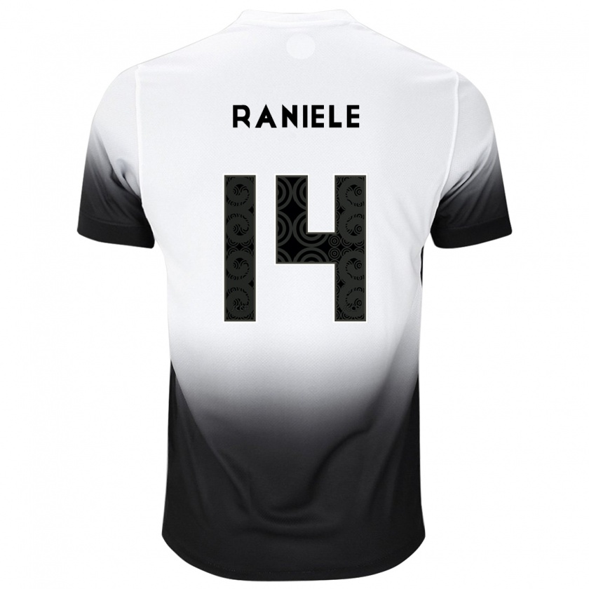 Kandiny Herren Raniele #14 Weiß Schwarz Heimtrikot Trikot 2024/25 T-Shirt