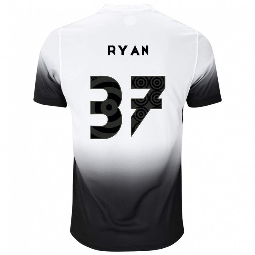 Kandiny Herren Ryan #37 Weiß Schwarz Heimtrikot Trikot 2024/25 T-Shirt