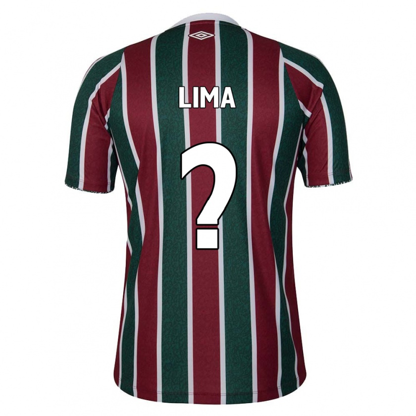 Kandiny Herren Daniel Lima #0 Grün Kastanienbraun Weiß Heimtrikot Trikot 2024/25 T-Shirt