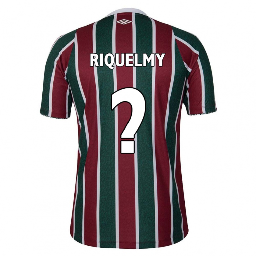 Kandiny Herren Riquelmy #0 Grün Kastanienbraun Weiß Heimtrikot Trikot 2024/25 T-Shirt