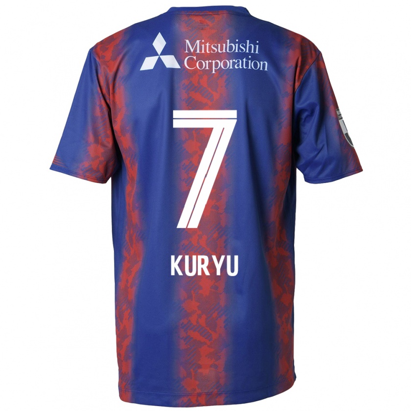 Kandiny Herren Kuryu Matsuki #7 Blau Rot Heimtrikot Trikot 2024/25 T-Shirt