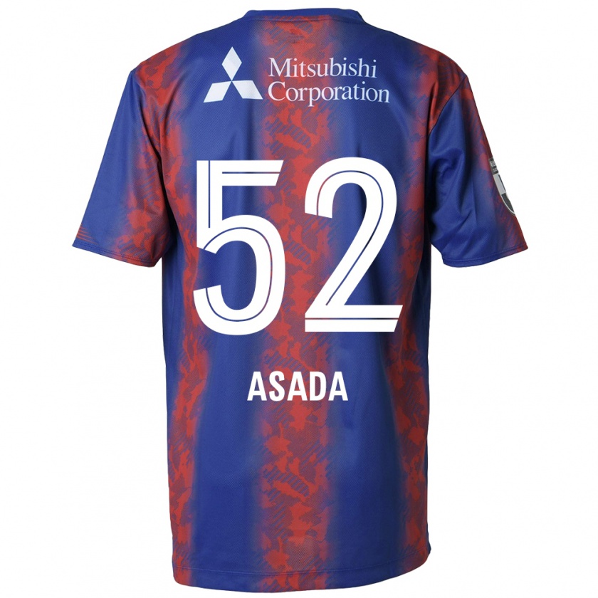 Kandiny Herren Rui Asada #52 Blau Rot Heimtrikot Trikot 2024/25 T-Shirt