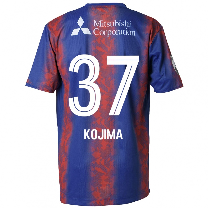 Kandiny Herren Satsuki Kojima #37 Blau Rot Heimtrikot Trikot 2024/25 T-Shirt