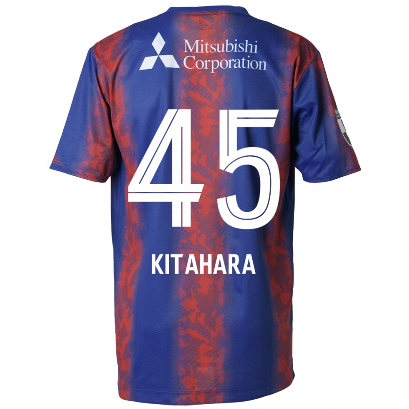 Kandiny Herren Maki Kitahara #45 Blau Rot Heimtrikot Trikot 2024/25 T-Shirt