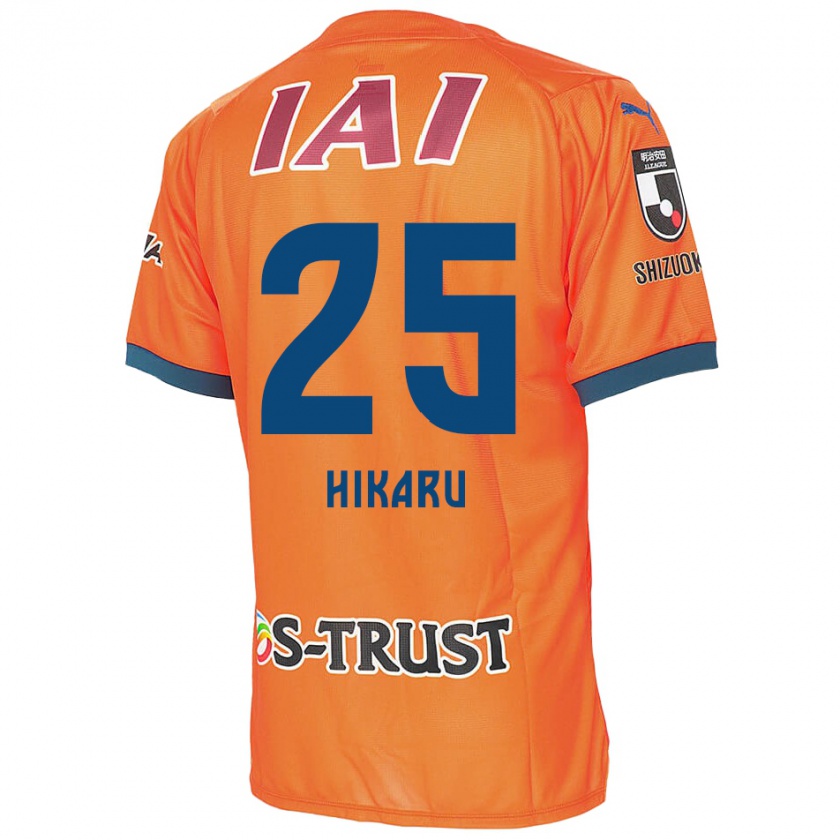 Kandiny Herren Hikaru Naruoka #25 Orange Blau Heimtrikot Trikot 2024/25 T-Shirt