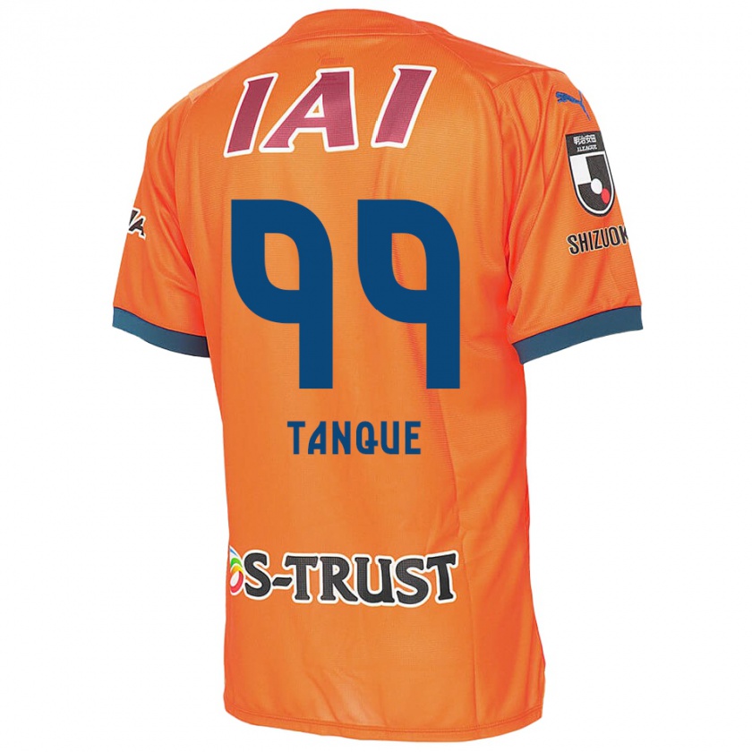 Kandiny Herren Douglas Tanque #99 Orange Blau Heimtrikot Trikot 2024/25 T-Shirt