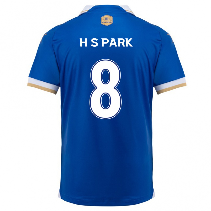 Kandiny Herren Sang-Hyeok Park #8 Blau Weiss Heimtrikot Trikot 2024/25 T-Shirt